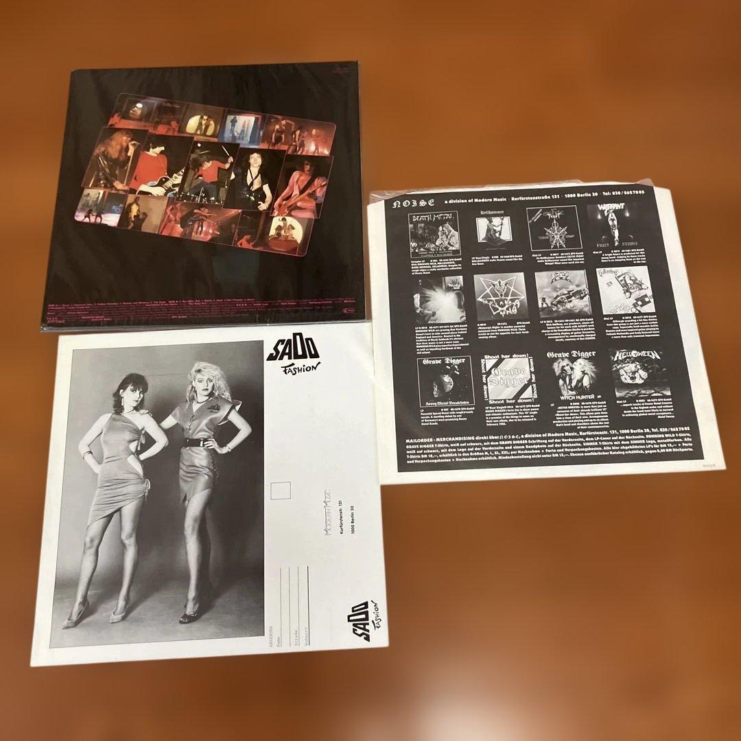 S.A.D.O. ジャーマン・メタル レコード3枚セット