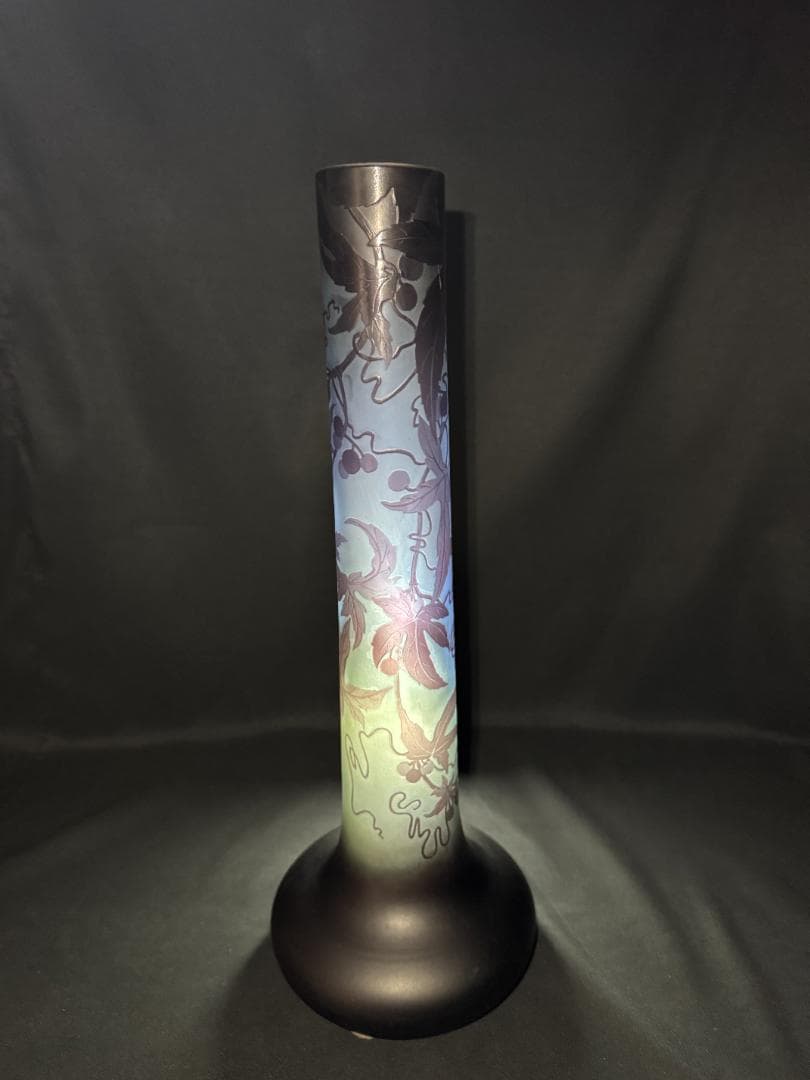 エミール・ガレ Émile Gallé『トケイソウ』花瓶