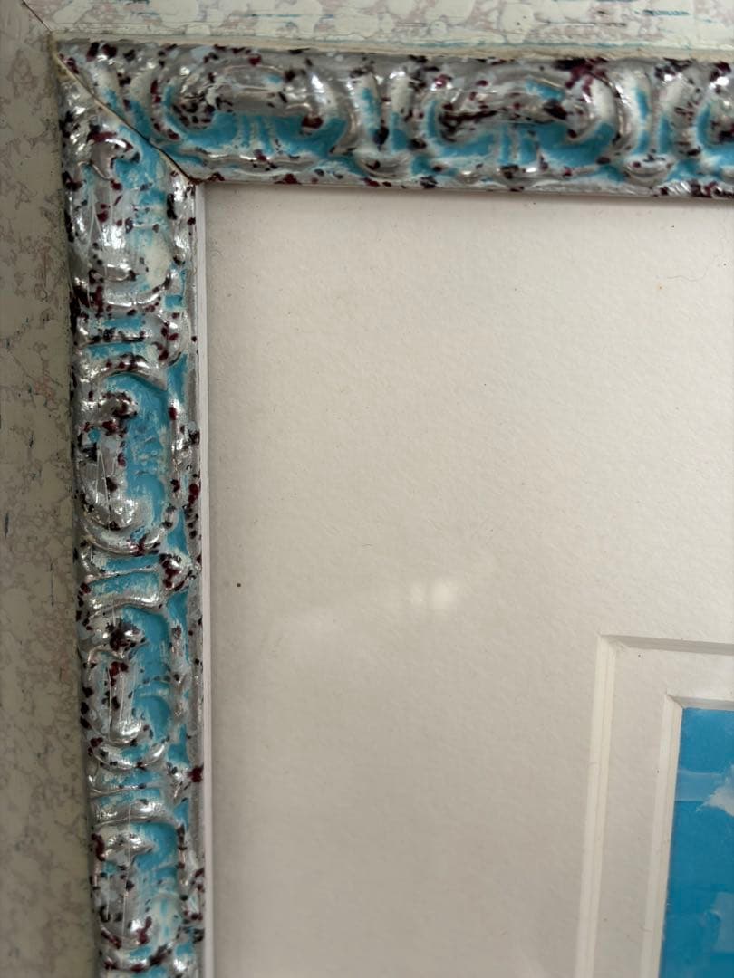 カシニョール額装　1995年の作品　庭園の薔薇