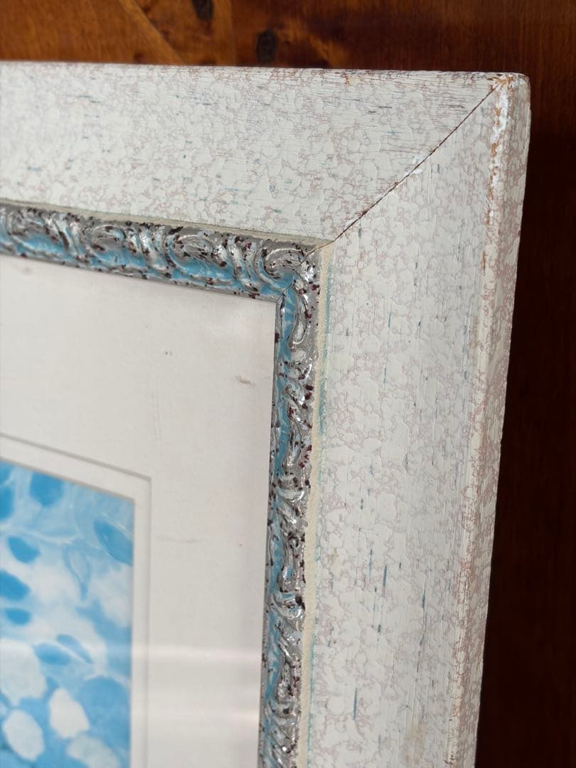 カシニョール額装　1995年の作品　庭園の薔薇