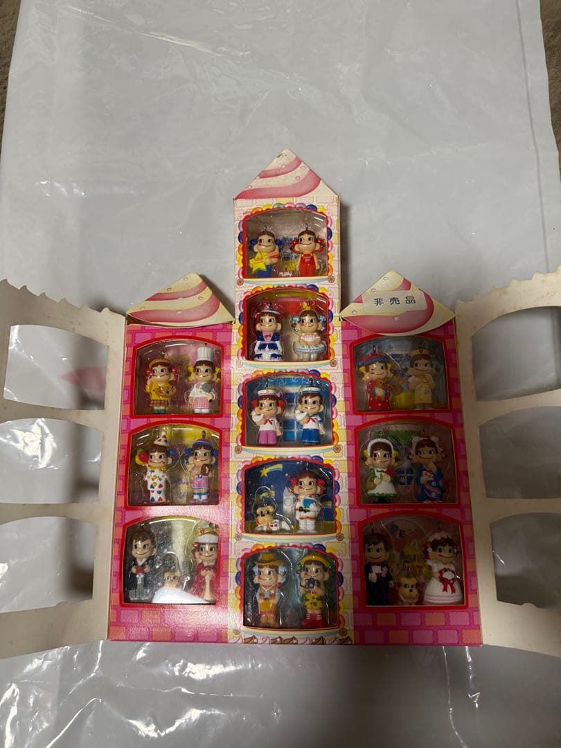 ペコちゃん フィギュアセット 50周年記念　非売品　レア