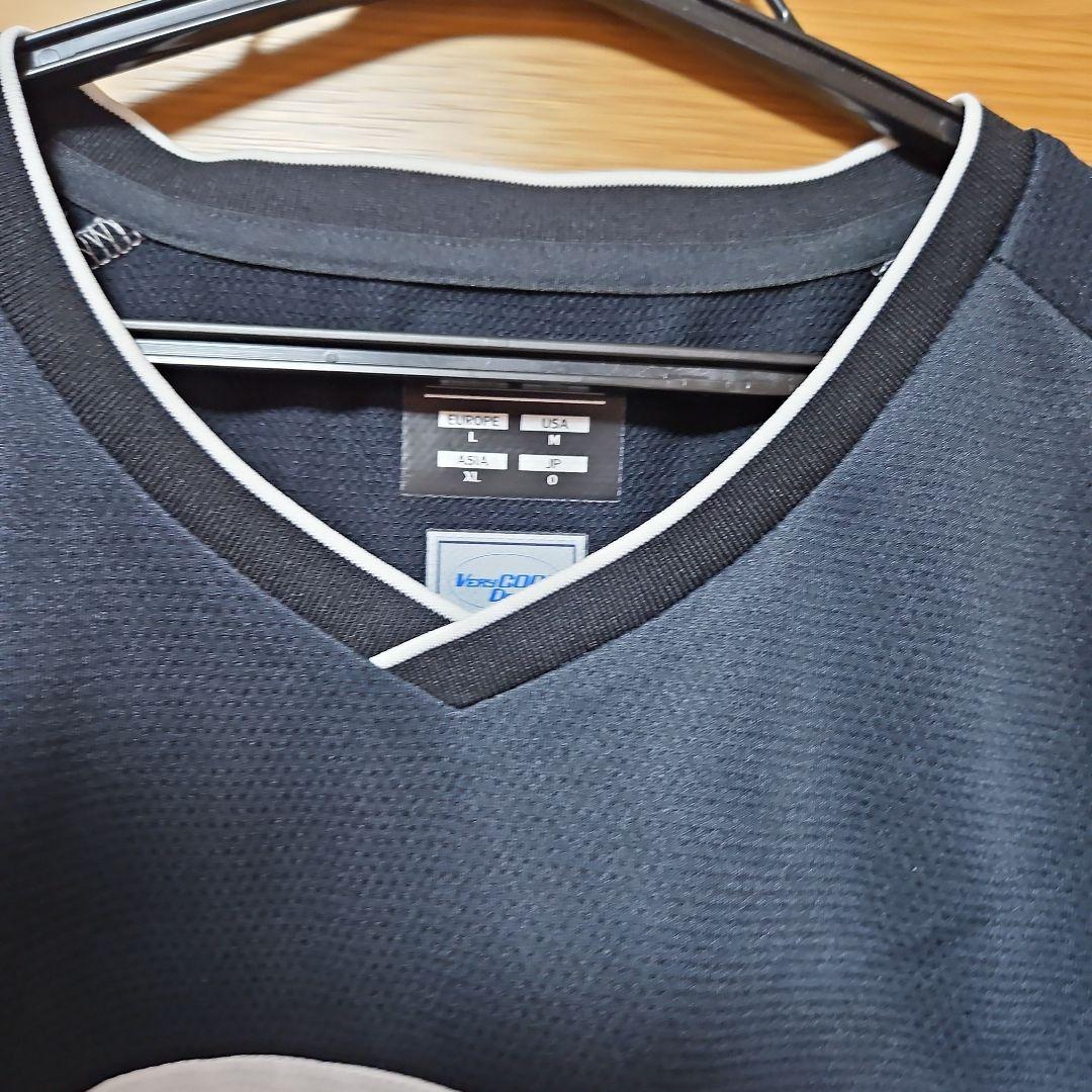 ヨネックス　ゲームシャツ　ユニO