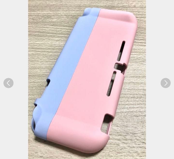 ニンテンドー　スイッチ ライト本体 カバー　ピンク　パステルカラー　箱有