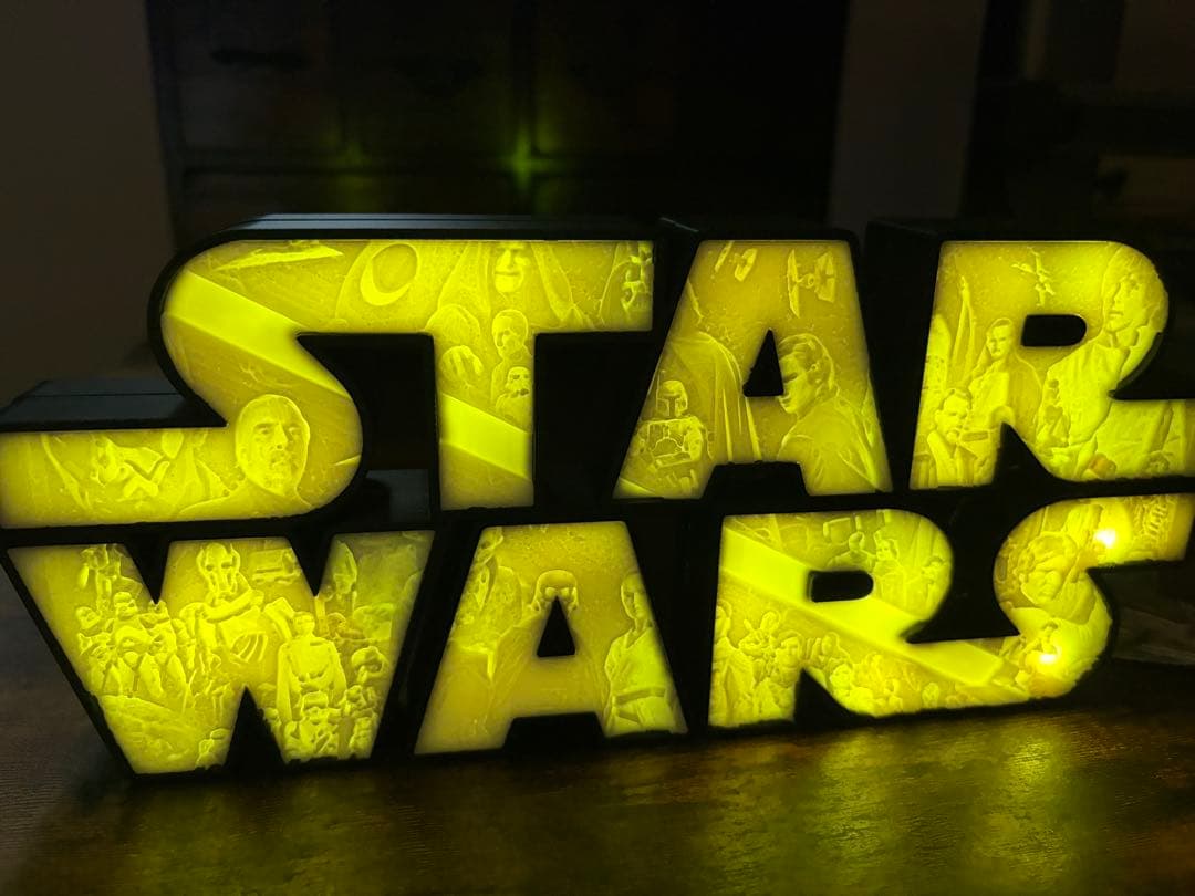 j*i様 STAR WARS LEDロゴライト スターウォーズ