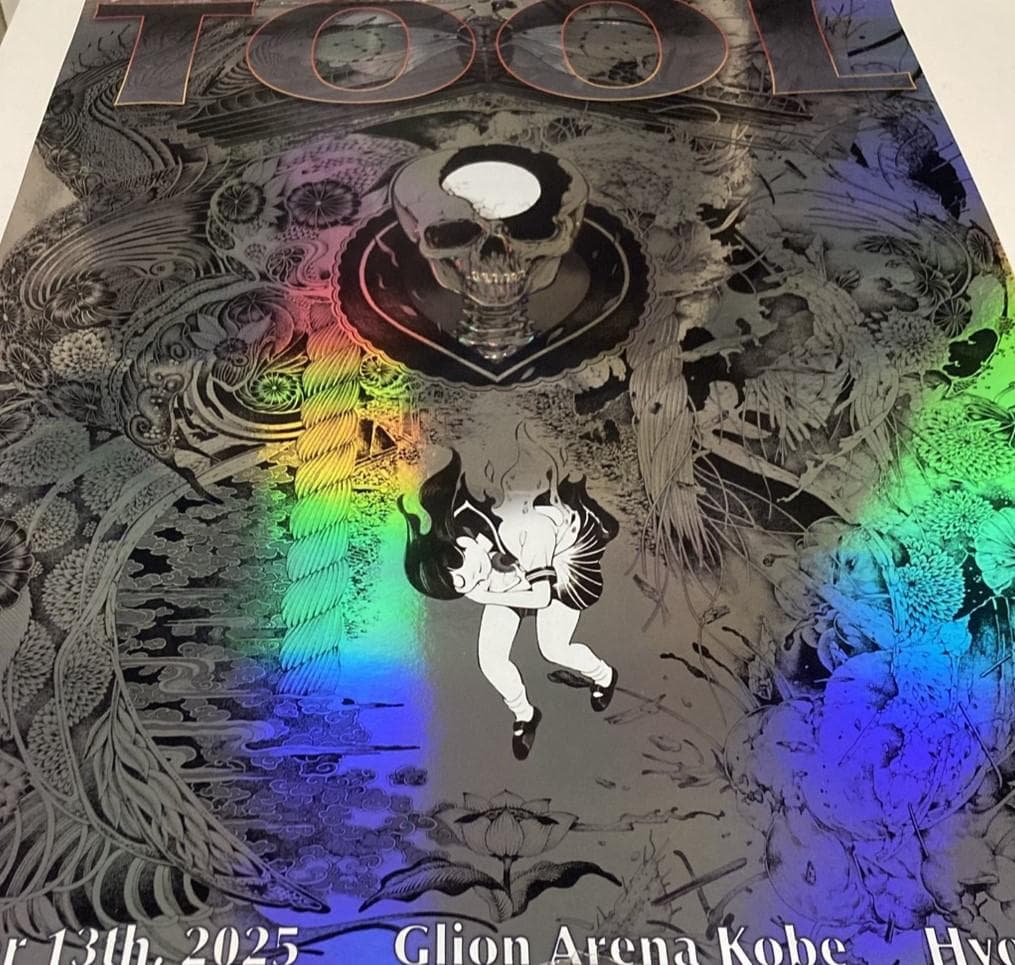 ヒ*夢様 最終値下げ！　TOOL ポスター 日本限定 神戸 来日公演 桃桃子 5