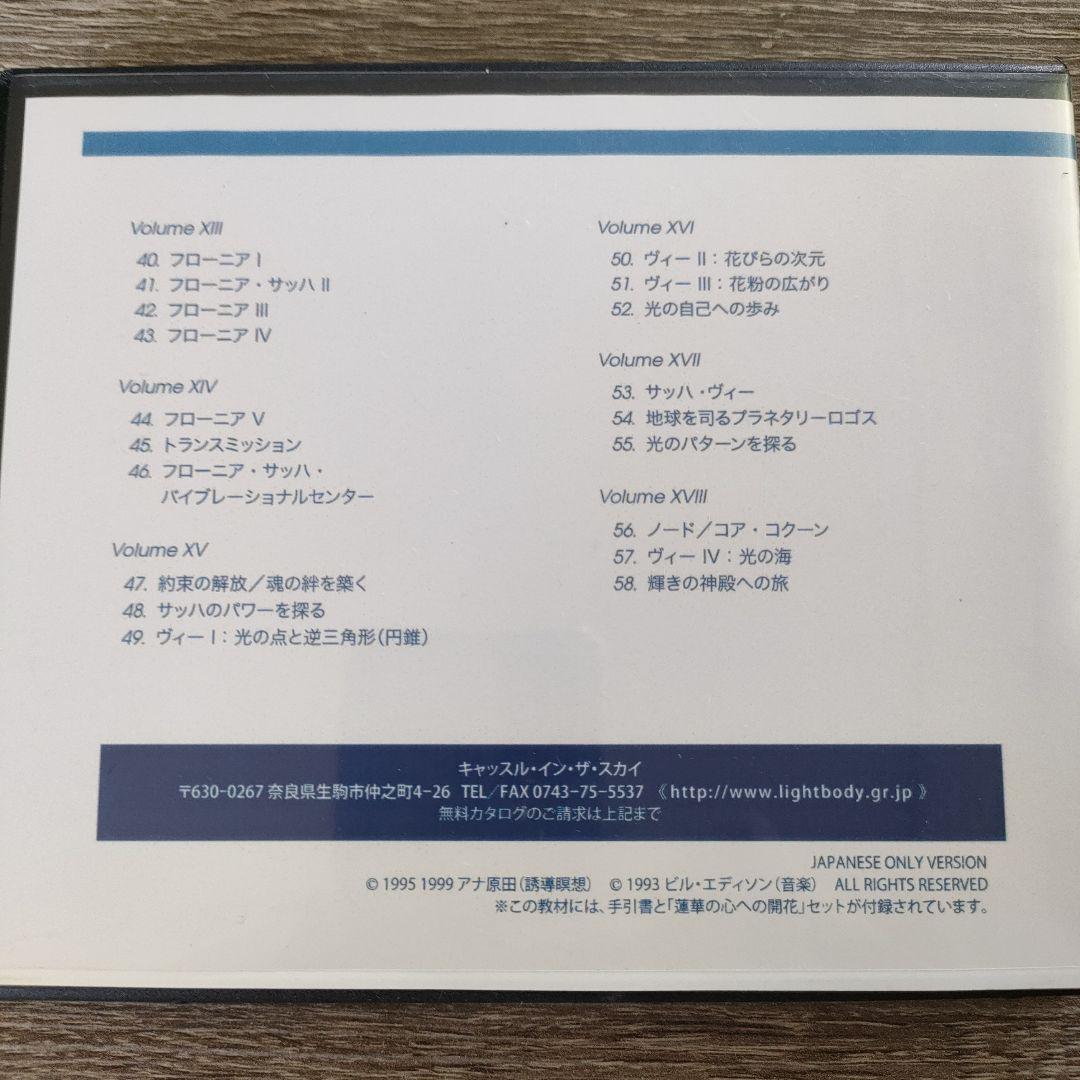 ライトボディの覚醒化　アナ原田・ビル・エディソン テキスト付