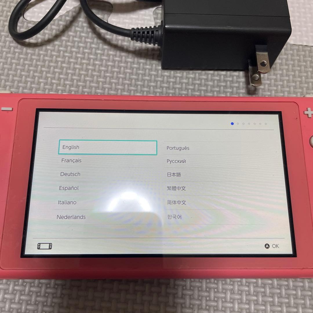 Switchライト ピンク