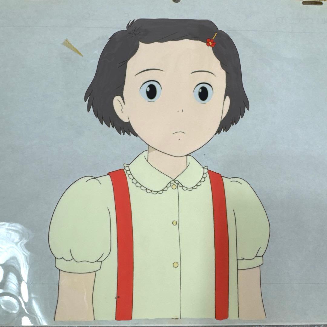 希少 おもひでぽろぽろ 岡島タエ子 セル画 A8 スタジオジブリ