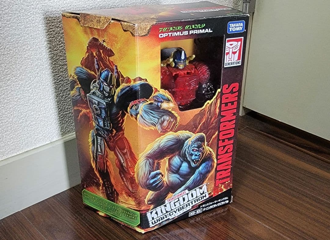 開封品 トランスフォーマー KD-EX バーニングオプティマスプライマル