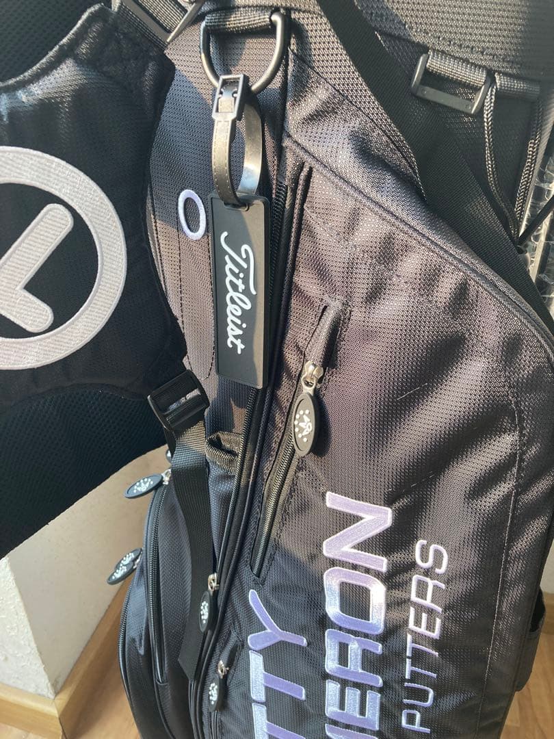 SCOTTY CAMERON ブラックキャディバッグ ゴルフバッグスタンドバッグ