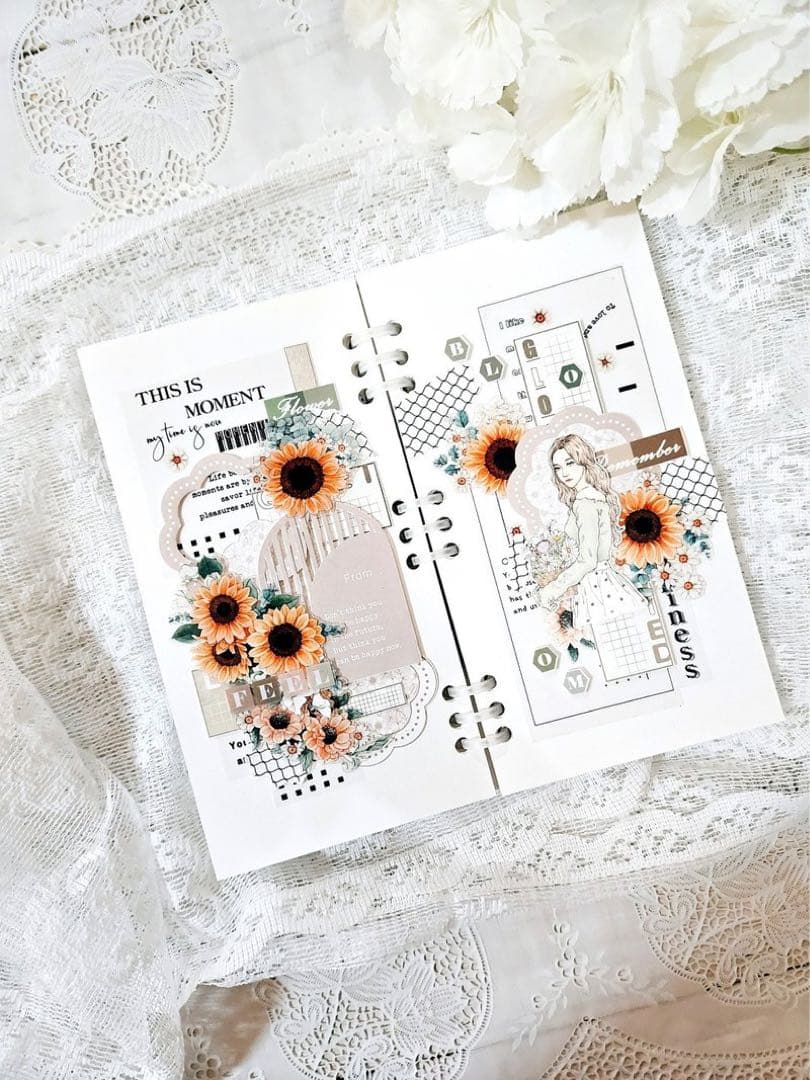 コラージュ素材　紙もの　素材紙　【1887】