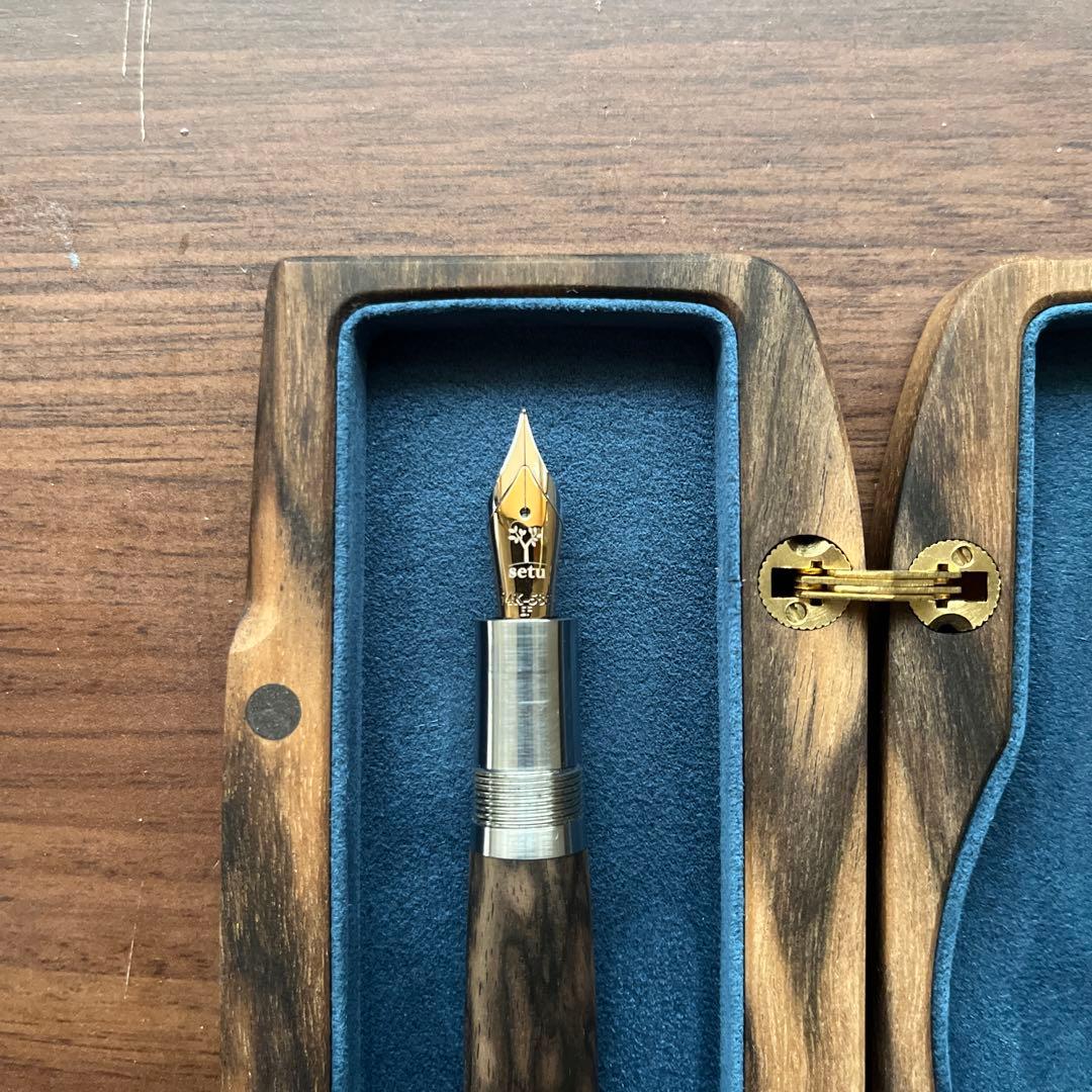 工房楔 黒柿孔雀杢 クローズドエンド楔 コンプロット デューエ