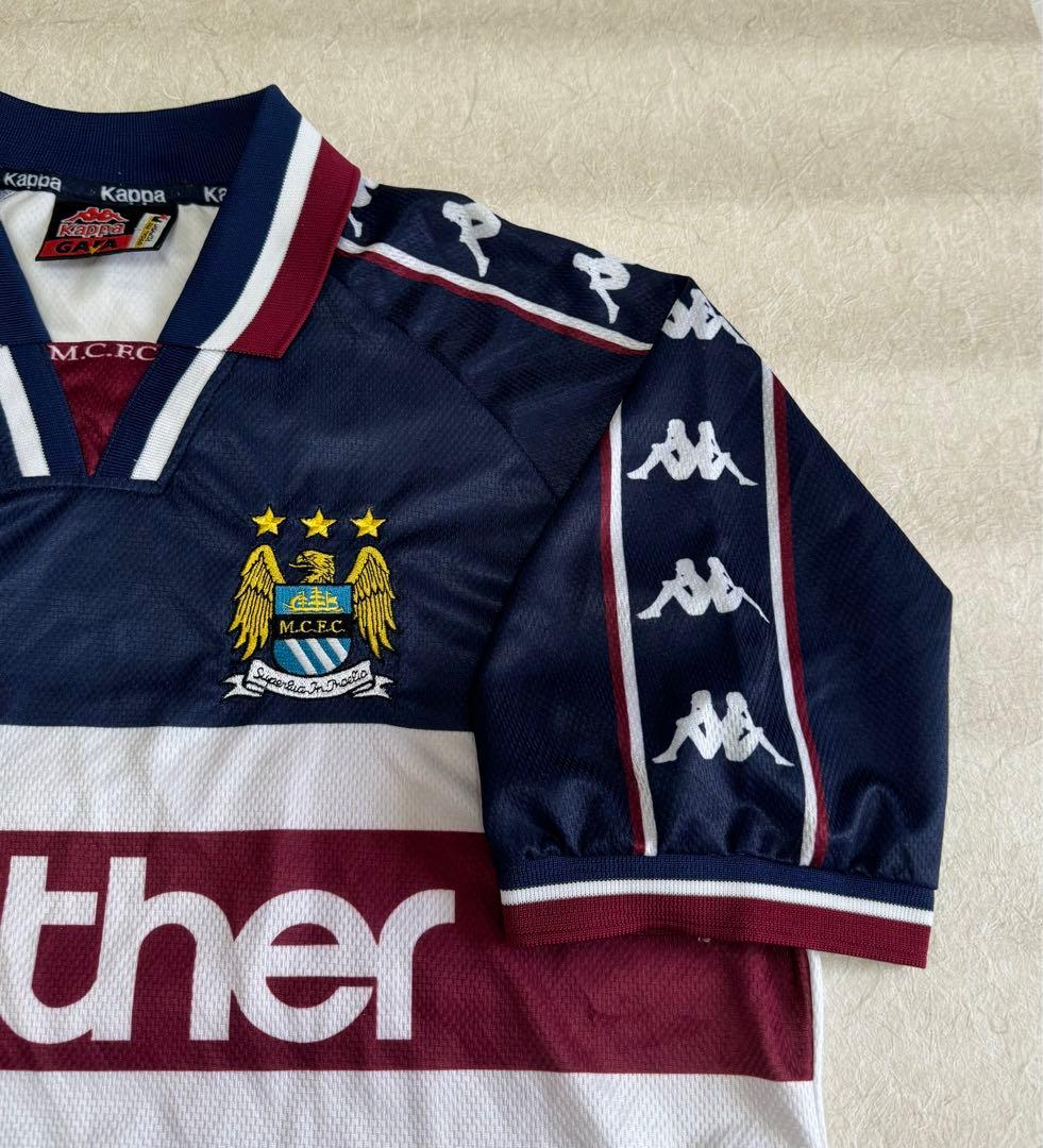 kappa マンチェスターシティ　97/98 アウェイ　ユニフォーム