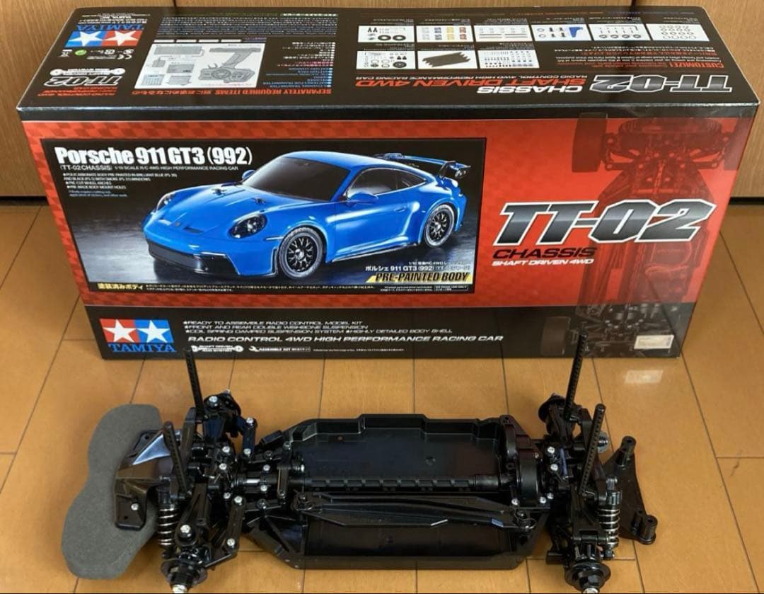 【未走行】タミヤ TT-02 シャフトドライブ フルベアリング