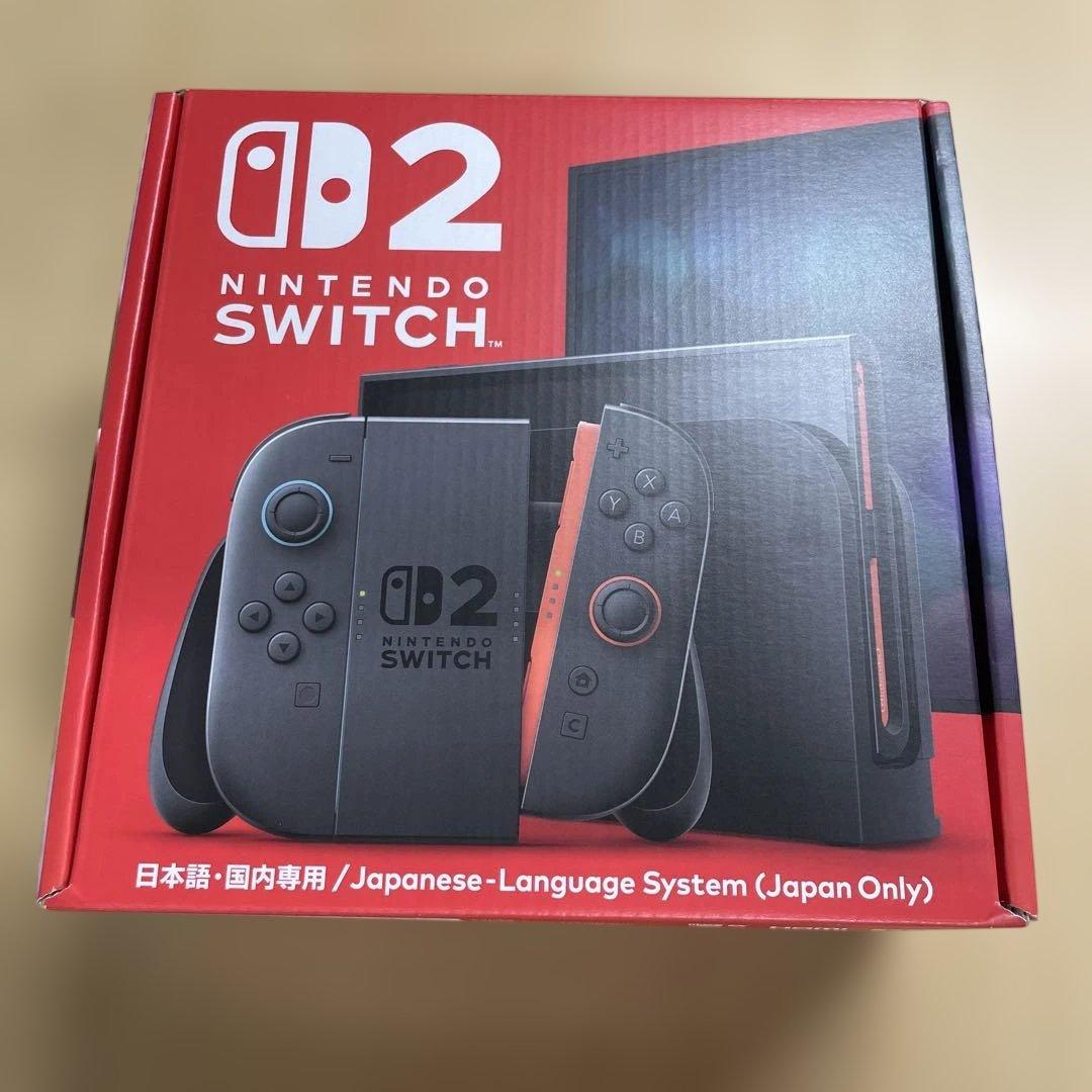 Nintendo Switch 2 本体 新品 日本語・国内専用