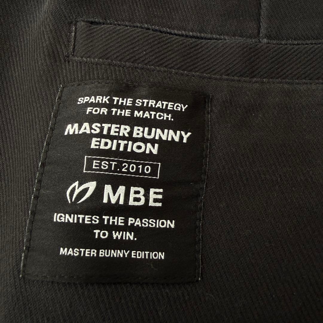 現行モデル　マスターバニー　ジョガーパンツ　黒　M〜L相当　コットン素材　4
