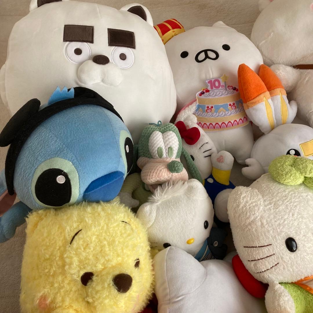 子供用 ぬいぐるみ サンリオ ディズニー まとめ売り 大量まとめ