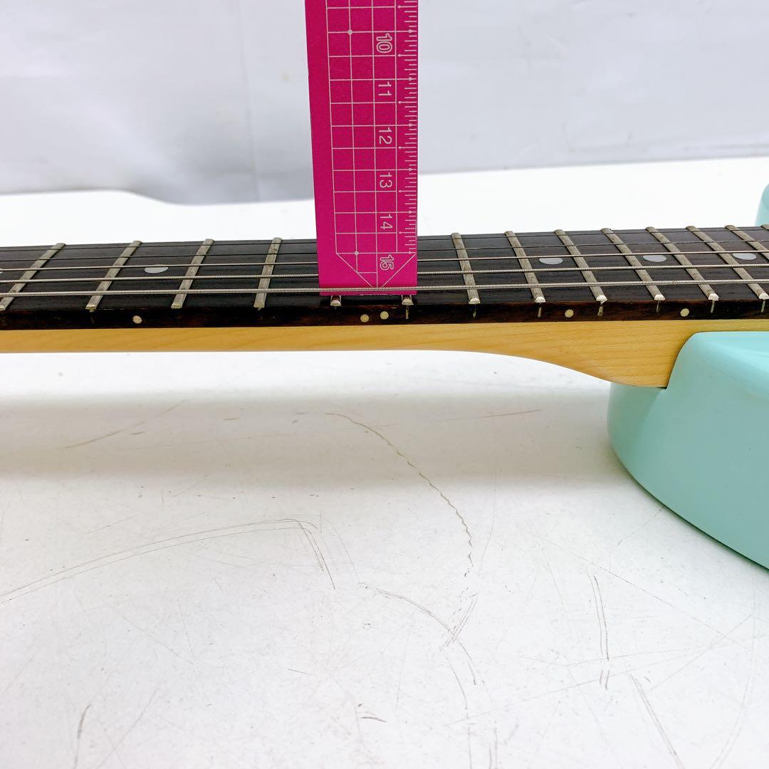 9AB035 フェルナンデス ZO-3 エレキギター ミントグリーン アンプ内蔵