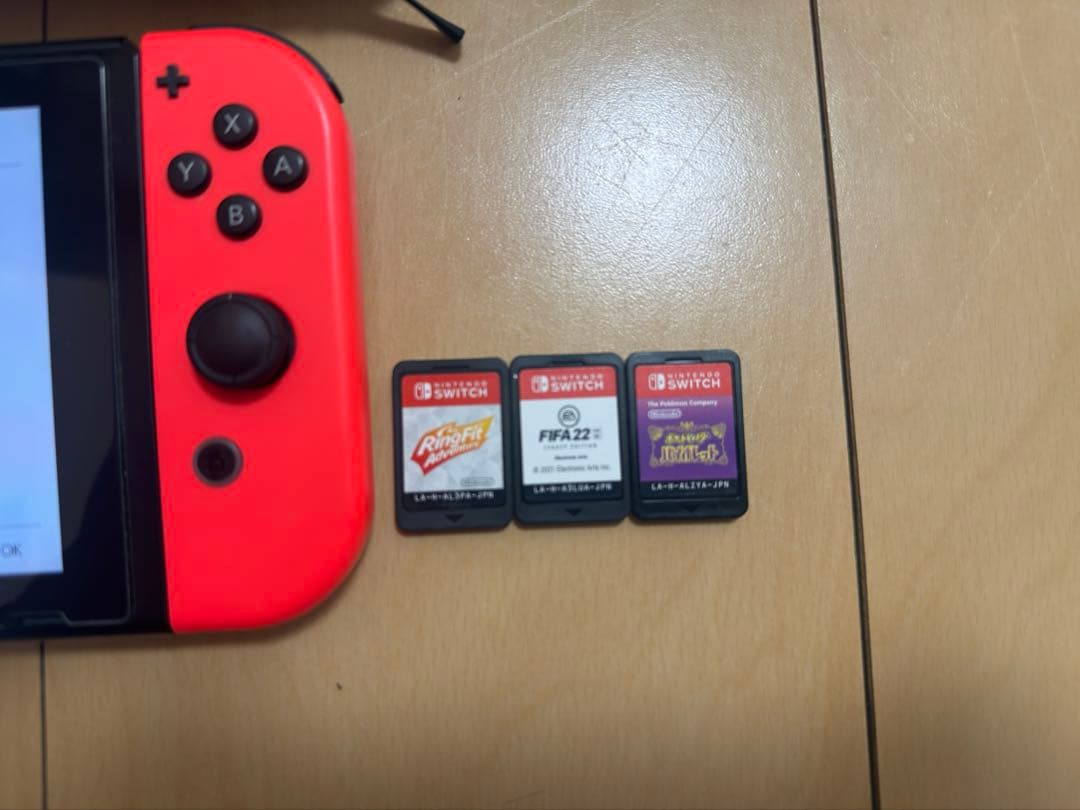 Nintendo Switch 本体のみ＋ゲームソフト3本付き