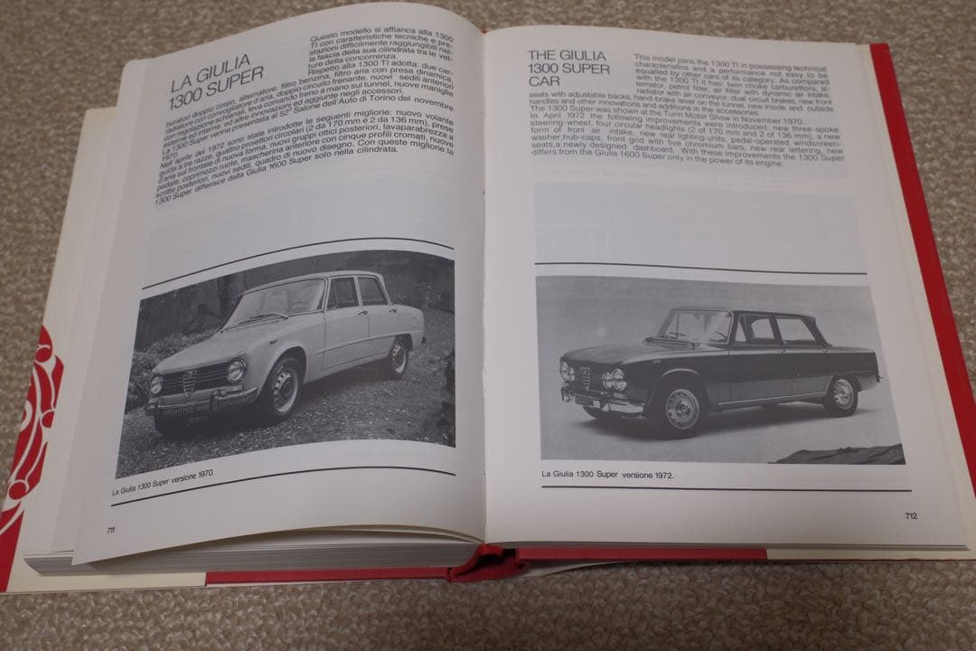 【並品】All cars from 1910 Luigi Fusi サイン入り