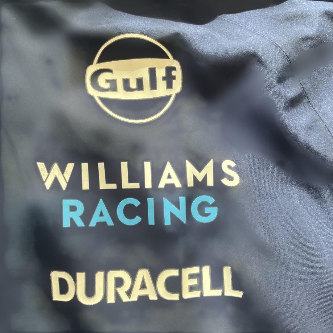 2023 ウィリアムズ　F1 チーム　スタッフ用レインジャケット　支給品