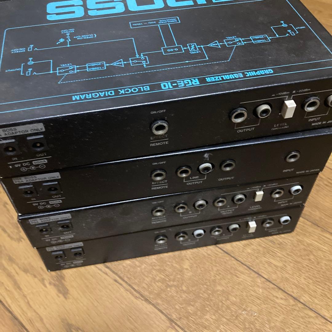 BOSS micro rack series 4つセット　ラックエフェクター