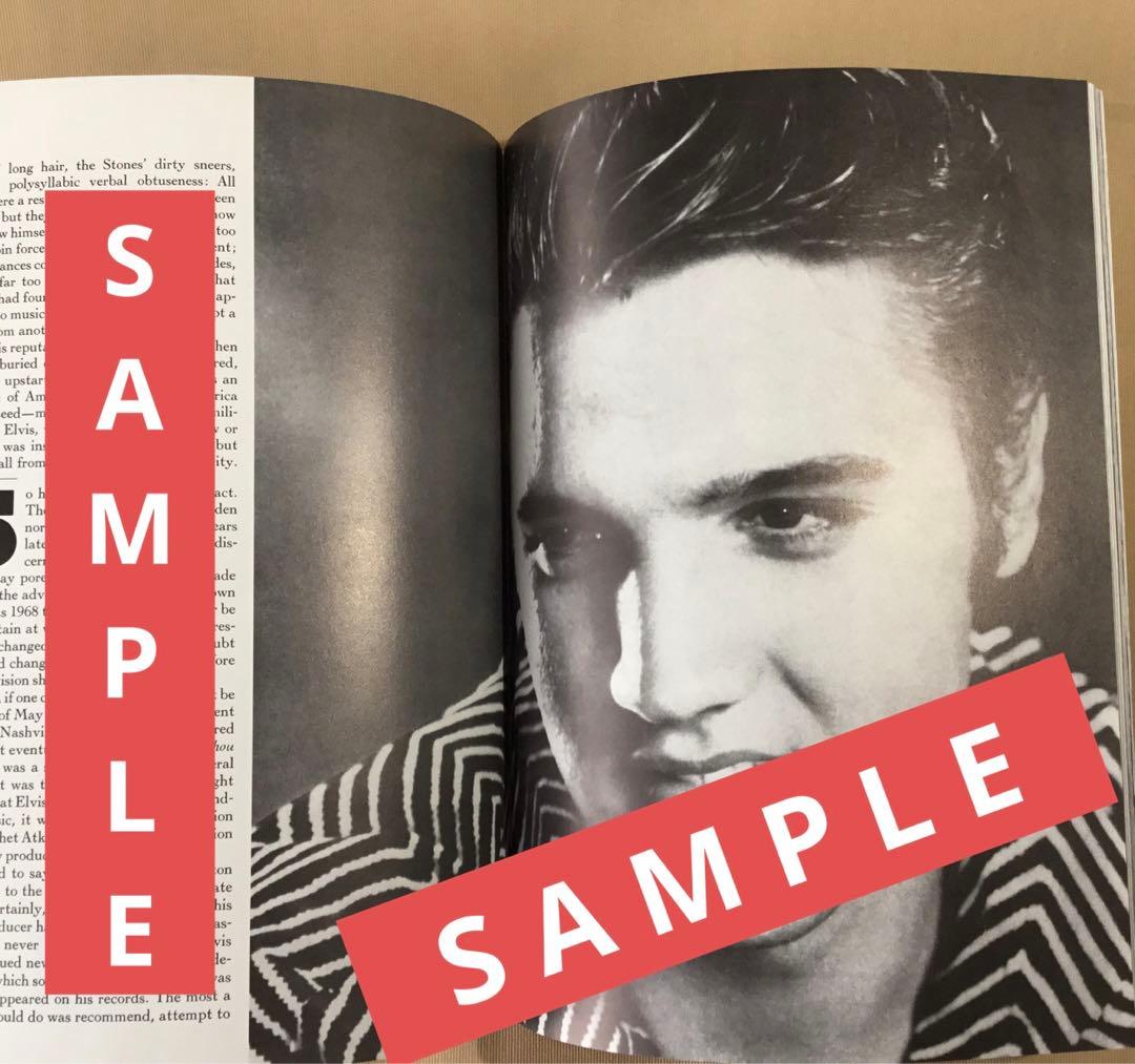 『ELVIS』エルビスプレスリー 米国製　ペーパーバック本