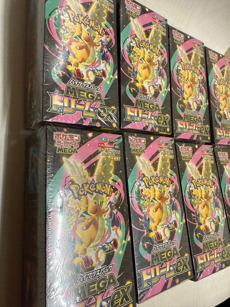 ポケモンカードゲーム MEGA ドリームex 8boxシュリンク付き