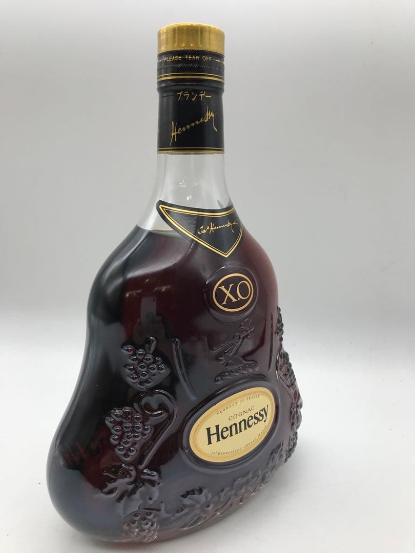 504[未開栓]Hennessy ヘネシー X.O 金キャップ