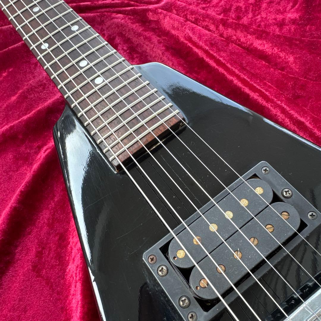 メンテ済 Samick MINI FLYING V ミニギター フライングV