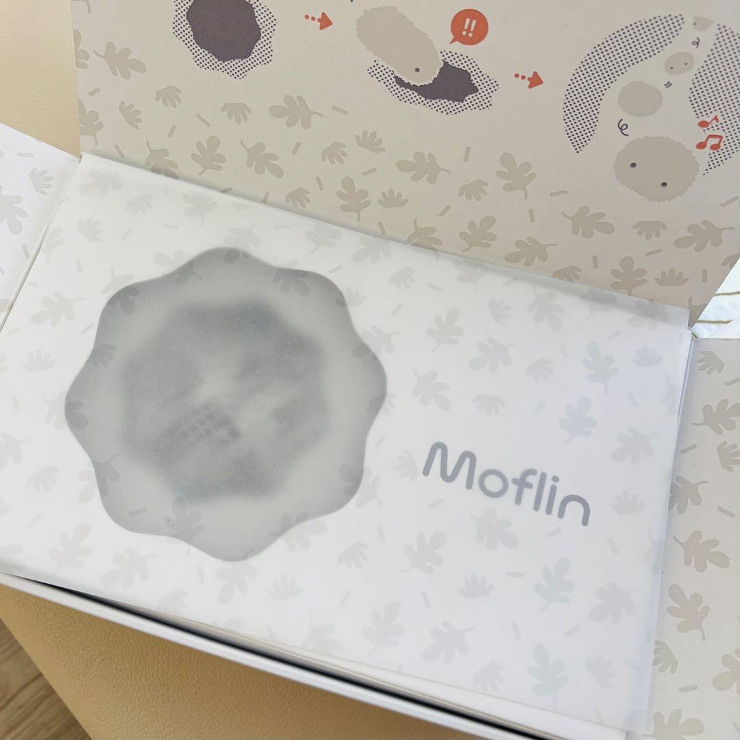 AIペット　Moflin ぬいぐるみ シルバー　極美品　カシオ　モフリン　Ｔ
