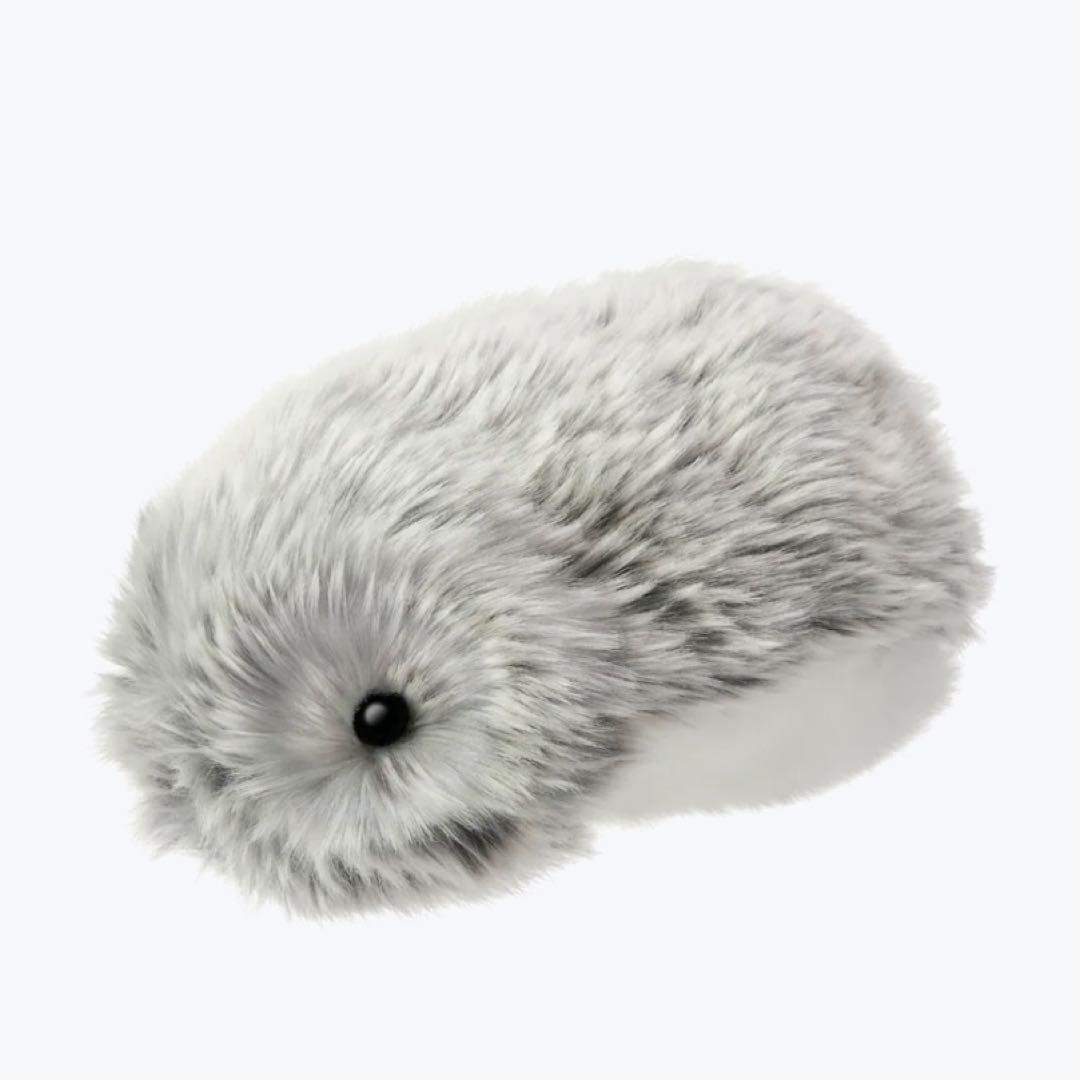 AIペット　Moflin ぬいぐるみ シルバー　極美品　カシオ　モフリン　Ｔ