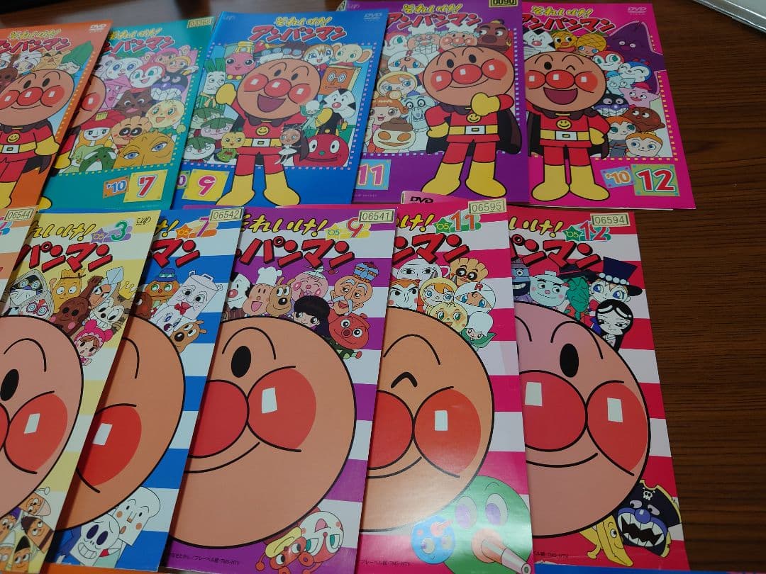 アンパンマン DVD17巻セット