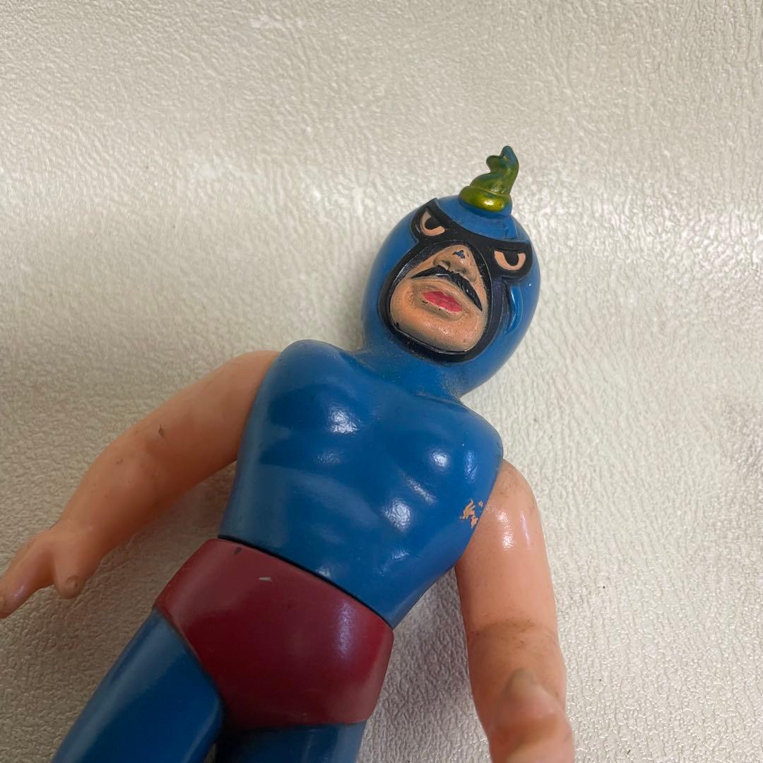 タイガーマスク　ブラックパイソン　ソフビ