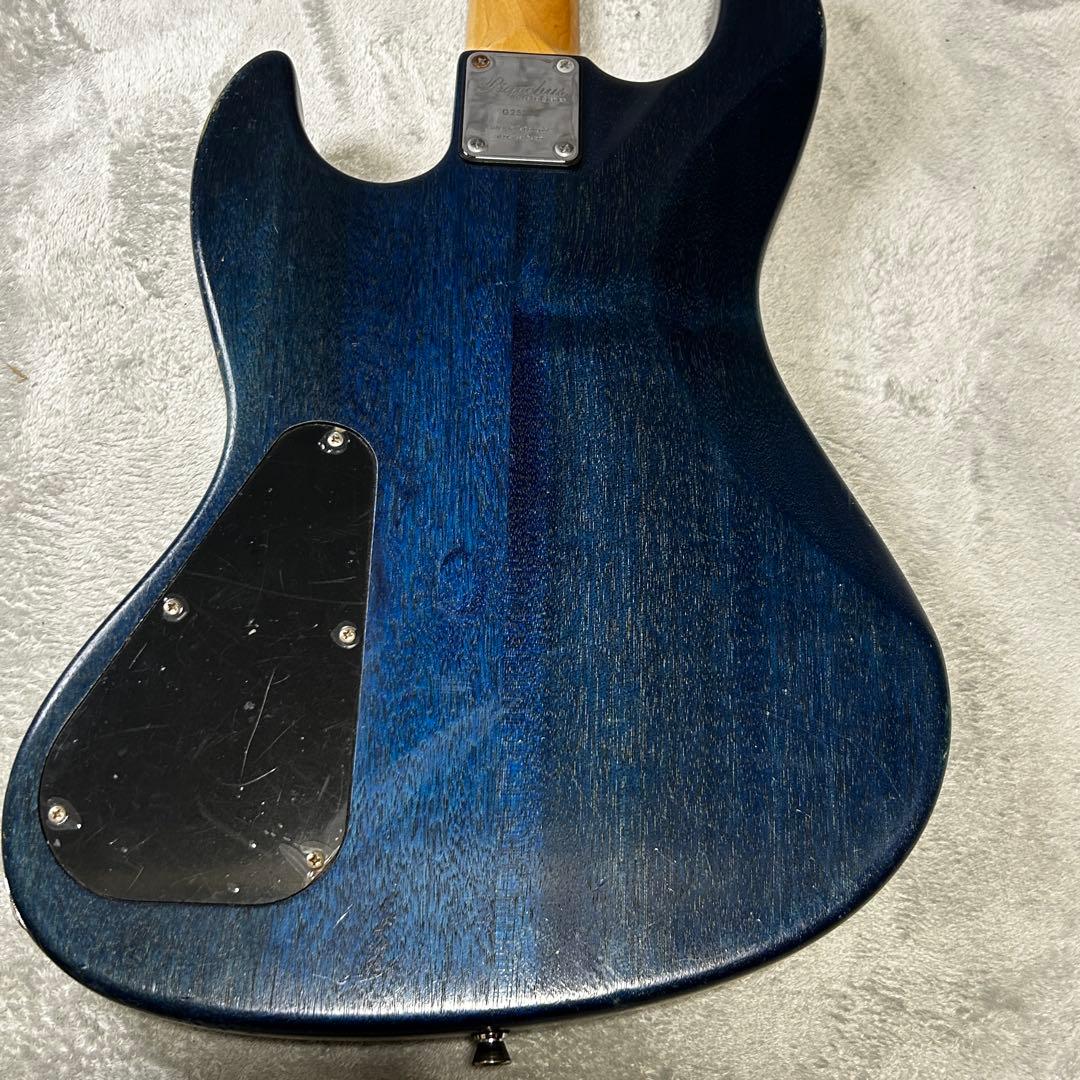 希少 Bacchus WL-434 MAHO R ブルーオイル マホガニーボディ