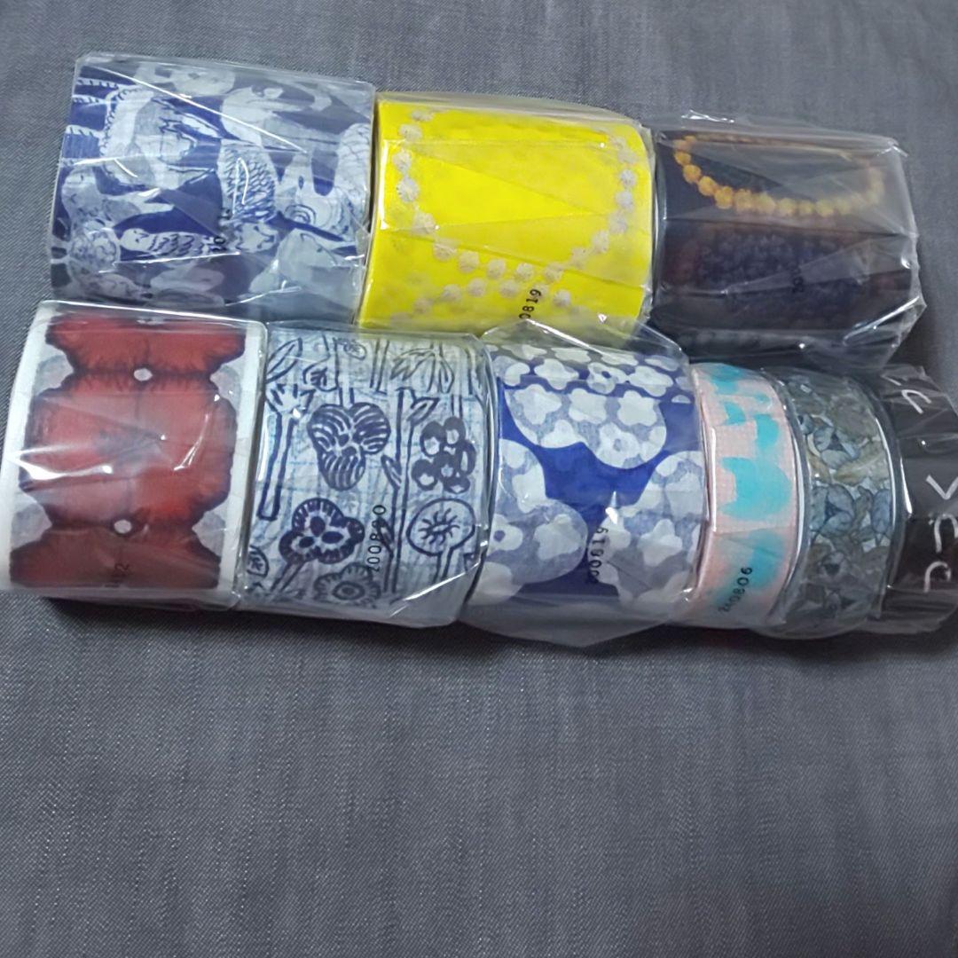 ミナペルホネン マスキングテープ 9個 つづく展