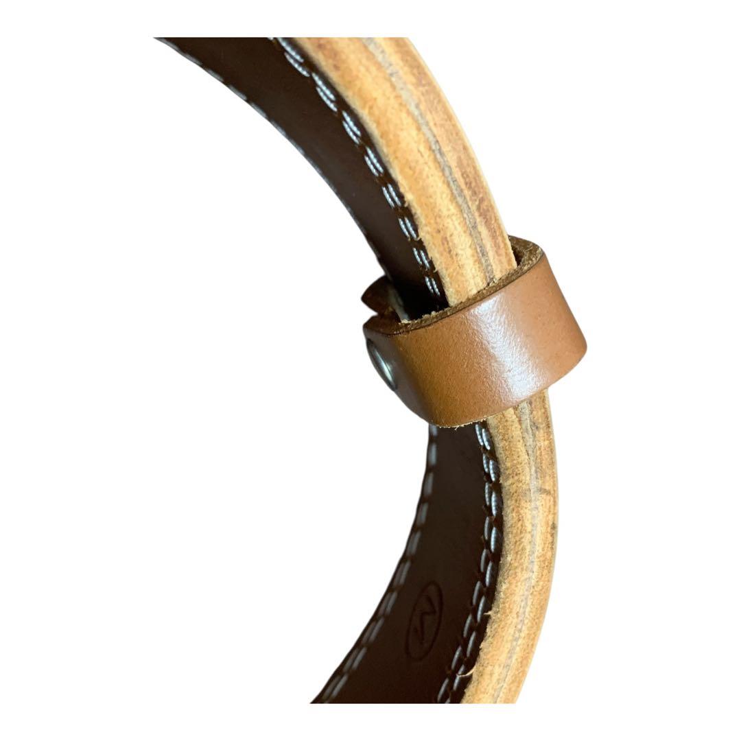 GOLD'S GYM レザーパワーベルト