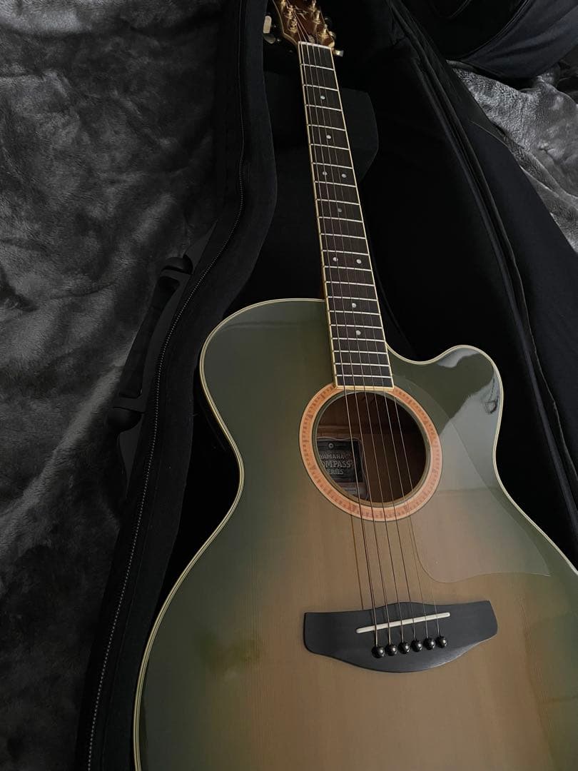 YAMAHA CPX-8 SY アコースティックギター　グリーン　サンバースト