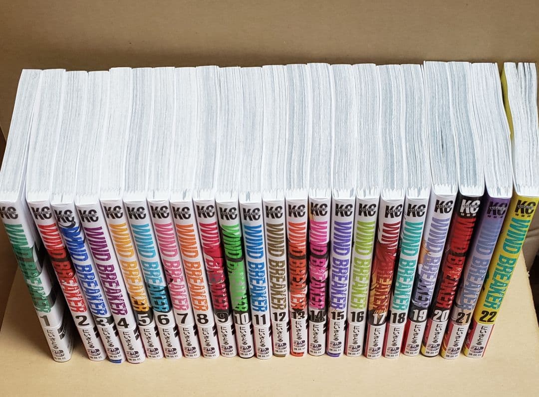 WIND BREAKER ウィンブレ 1～22巻セット 桜遥 蘇枋隼飛 梅宮一