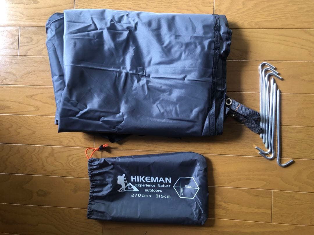SOOMLOOM 3-4人用テント ワンポール ※HIKEMAN テントシート付
