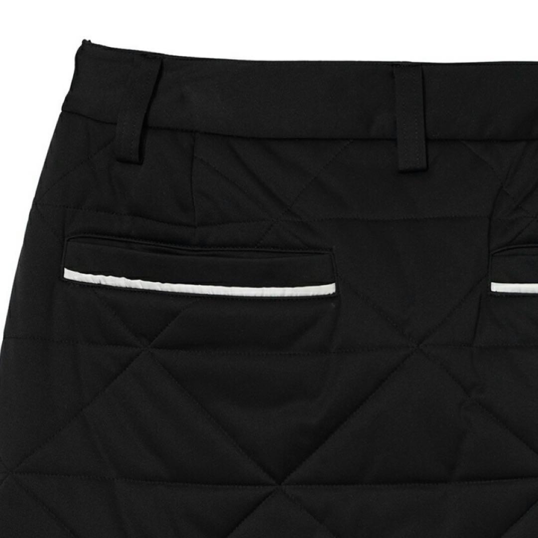 【L★新品未使用】Callaway レディース ゴルフスカート 黒 中綿 防風