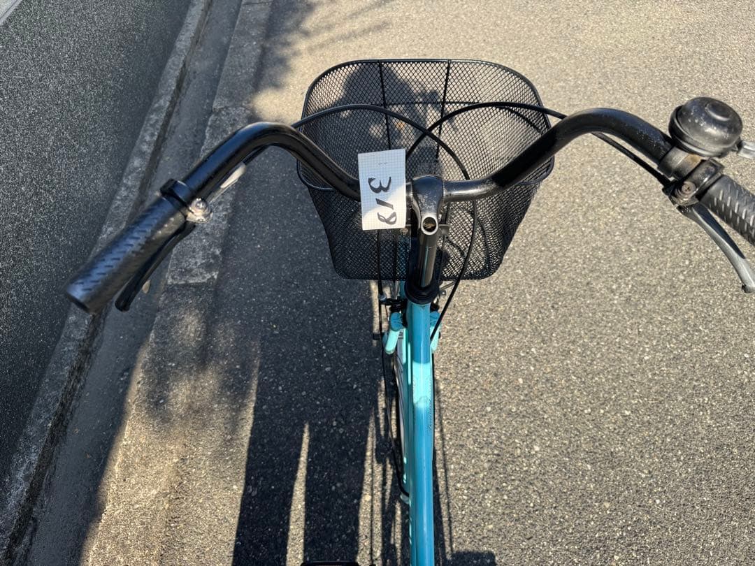 318番　全車両格安販売‼️ 26インチ シティサイクル　ママチャリ