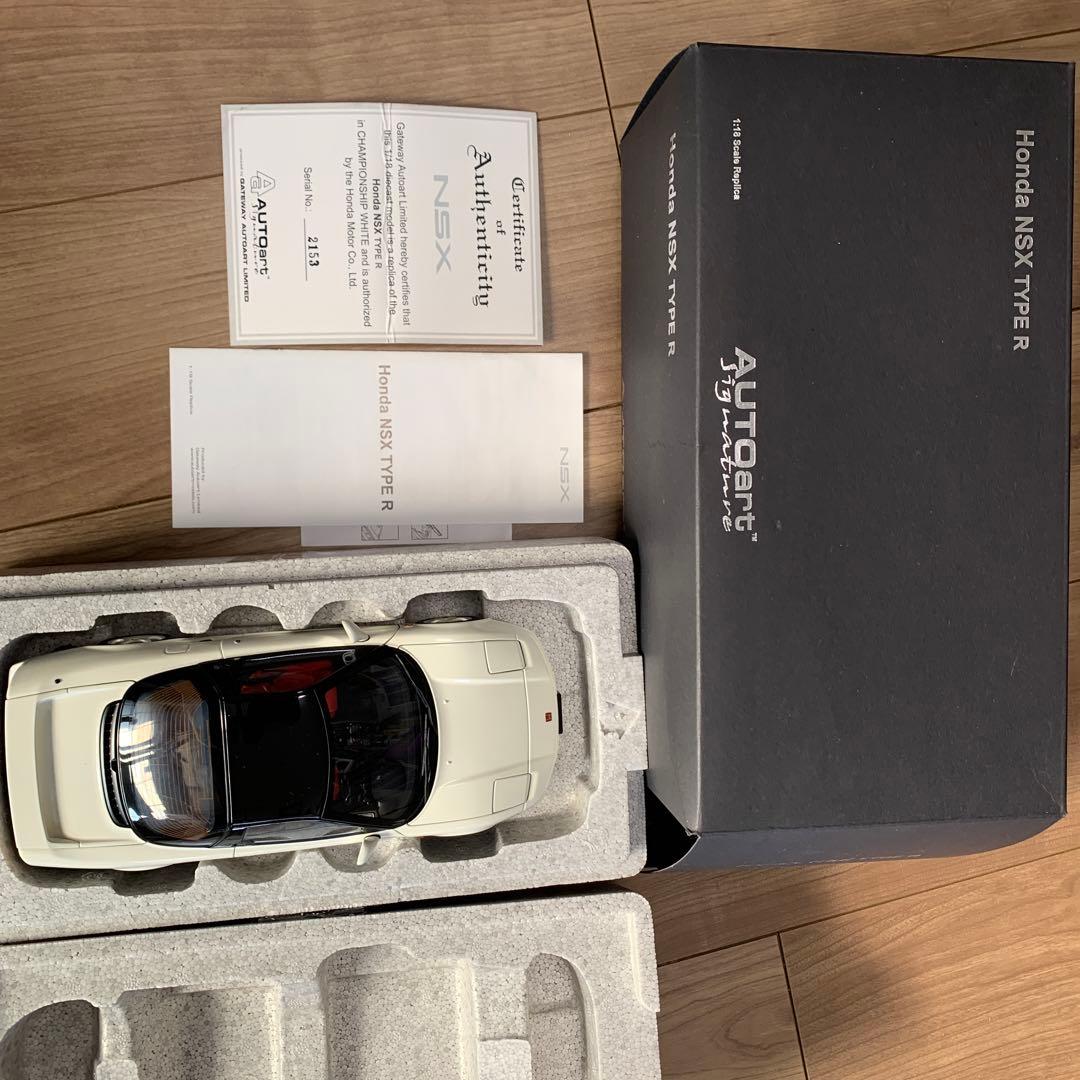 AUTO art 1/18ホンダNSX-NA1チャンピオンシップホワイト