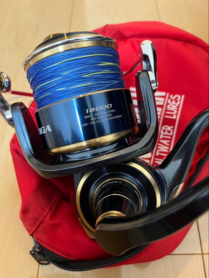 値下げ中　ダイワSALTIGA 18000-Pスピニングリール