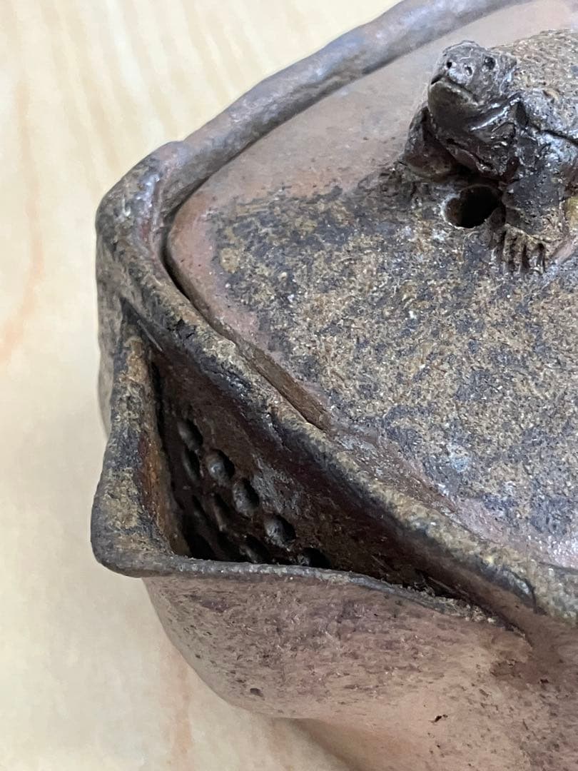 くろむ様　アンティーク　レトロ　備前焼 宝瓶 茶道具 煎茶器　煎茶道具