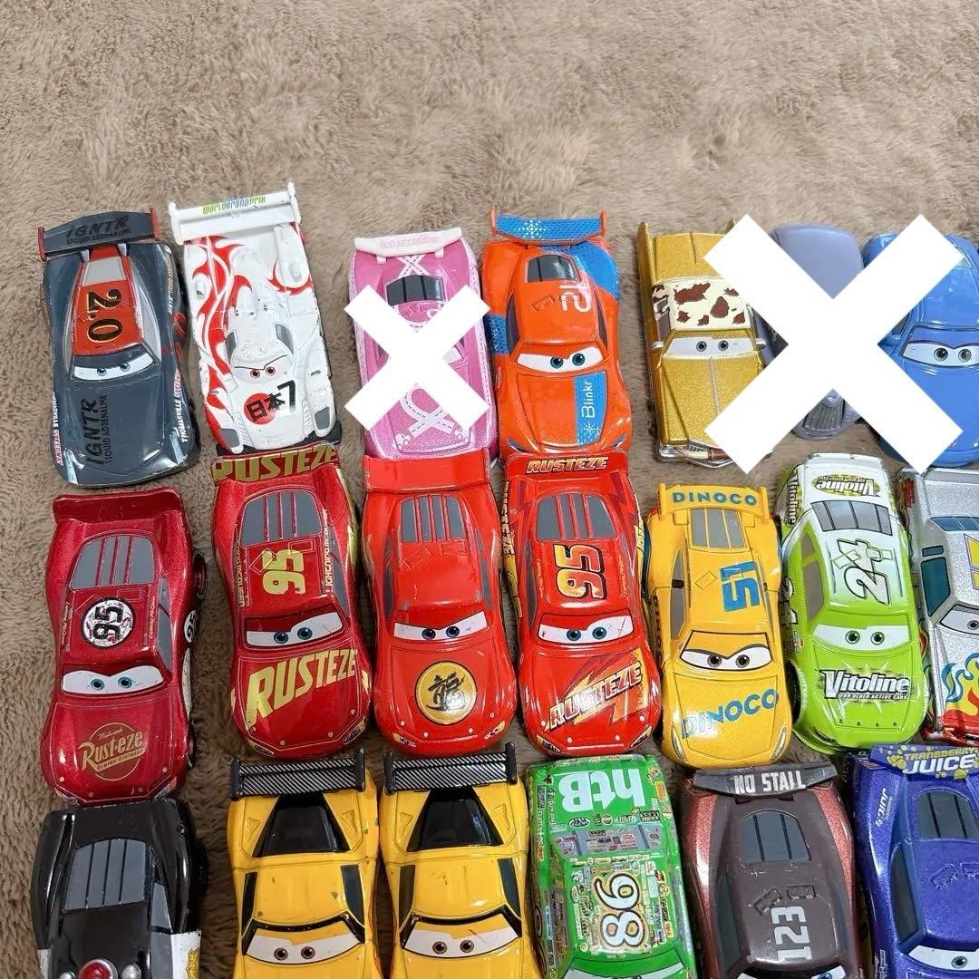 カーズ トミカ　ミニカーコレクション 25台　廃盤品　希少　まとめ売り　車
