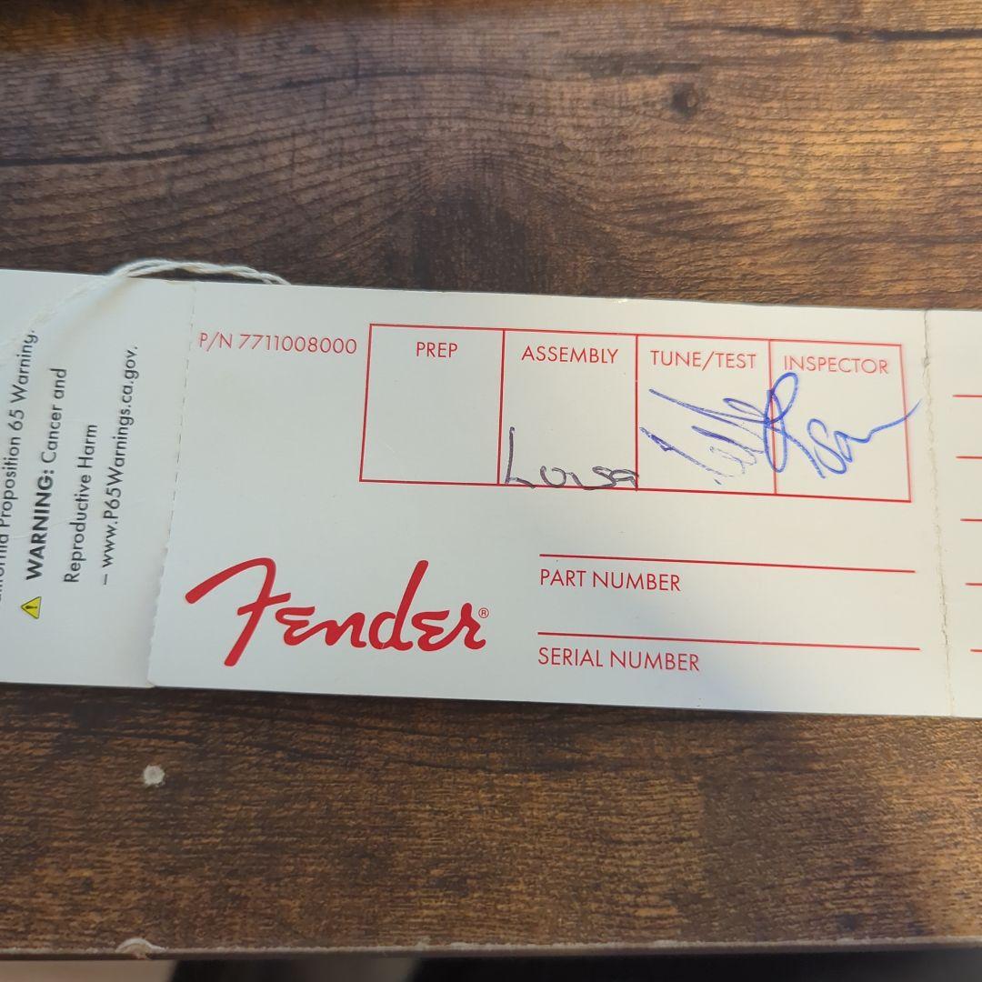 Fender Stratocaster サーフグリーン