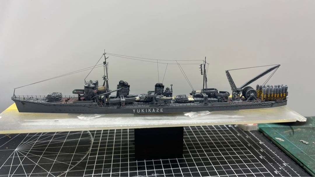 ゴジラマイナスワンジオラマ　逗子軍港上陸