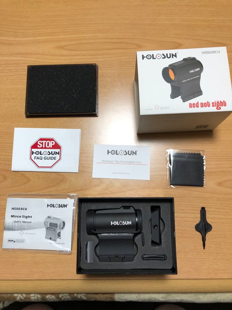 HOLOSUN HS503CU レッドドットサイト
