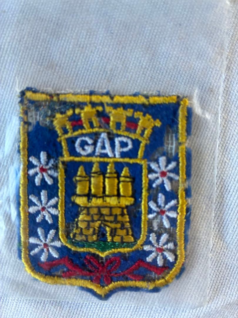 tanak アンティーク　ビンテージ　ワッペン　エンブレム　刺繍　布製